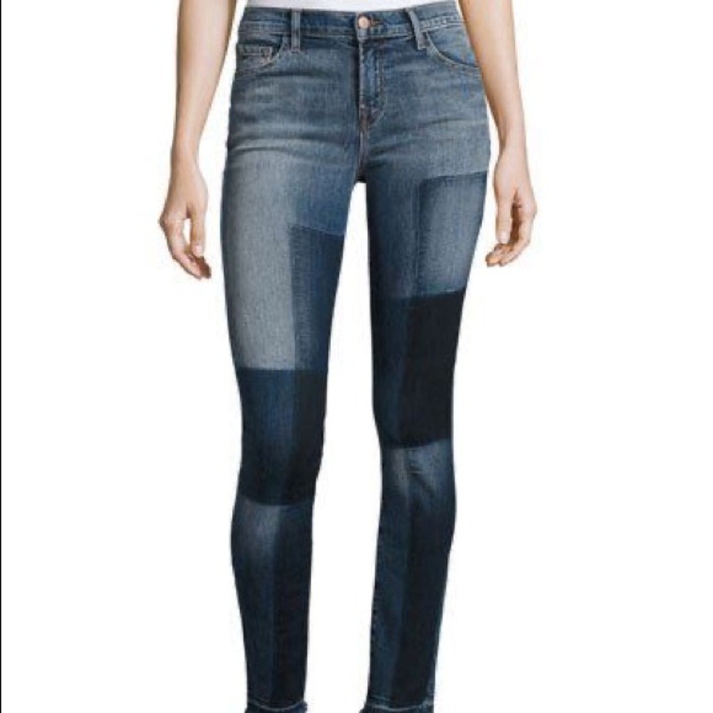 J Brand Jeans “reunion” patchwork